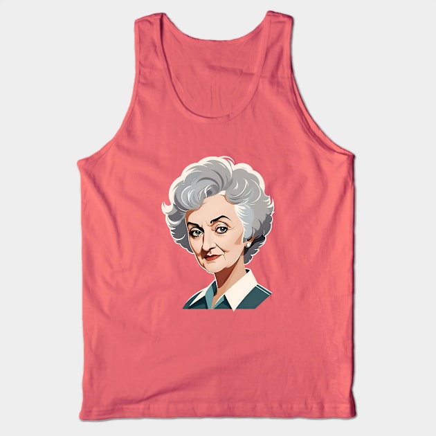 Bea Arthur Tank Top by Sobalvarro